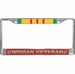 U.S. Marine Corps Vietnam War Ribbon Woman Veteran License Plate Frame