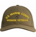U.S. Marine Corps Woman Veteran Embroidered Cap