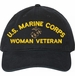 U.S. Marine Corps Woman Veteran Unstructured Dad Cap