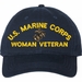 U.S. Marine Corps Woman Veteran Unstructured Dad Cap