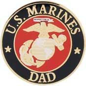U.S. Marine Dad Pin