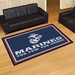 U.S. Marines 5X8 Plush Rug