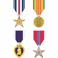 U.S. Military Medal Vinyl Decals Thumbnail Illustration
