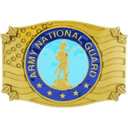 U.S. National Guard Belt Buckle