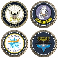U.S. Naval Aircraft Challenge Coins Thumbnail Illustration