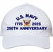 U.S. Navy 250th Anniversary Unstructured Dad Cap
