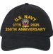 U.S. Navy 250th Anniversary Unstructured Dad Cap