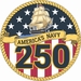 U.S. Navy 250th Anniversary Vinyl Decal