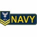 U.S. Navy 2nd Class Aerographer's Mate ( AG ) Gold Bumper Sticker