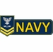 U.S. Navy 2nd Class Aviation Boatswain's Mate ( AB ) Gold Bumper Sticker