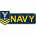 U.S. Navy 2nd Class Aviation Maintenance Administrationman ( AZ ) Gold Bumper Sticker