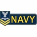 U.S. Navy 2nd Class Aviation Storekeeper ( AK ) Gold Bumper Sticker