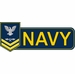U.S. Navy 2nd Class Aviation Structural Mechanic ( AM ) Gold Bumper Sticker
