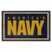 U.S. Navy 4X6 Plush Rug