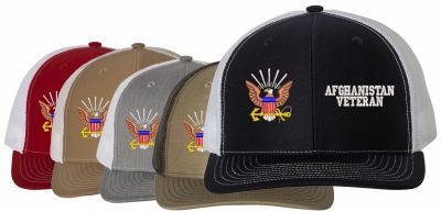 U.S. Navy Afghanistan Veteran Mesh Back Cap
