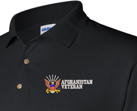 U.S. Navy Afghanistan Veteran Polo