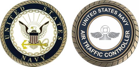 U.S. Navy Air Traffic Controller AC Challenge Coin