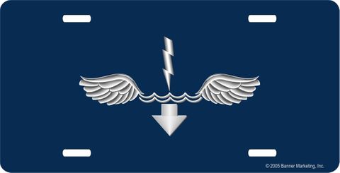 U. S. Navy Anti Sub Warfare Technician License Plate
