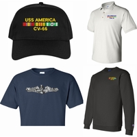 U.S. Navy Apparel - Shirts, Caps, Jackets Thumbnail Illustration