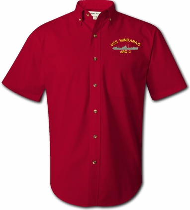 U.S. Navy ARG Internal Combustion Engine Repair Ships Button Down Dress Shirt