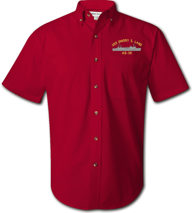 U.S. Navy AS Submarine Tenders Button Down Dress Shirt - CLOSEOUT SALE!