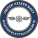 U.S. Navy Aviation Electrician's Mate AE decal
