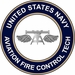 U.S. Navy Aviation Fire Control Tech AQ decal