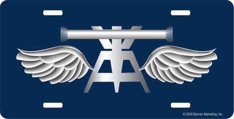 U. S. Navy Aviation Fire Control Technician License Plate
