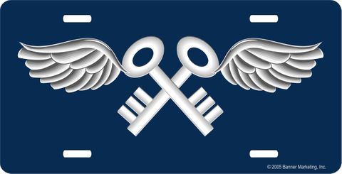 U. S. Navy Aviation Storekeeper License Plate