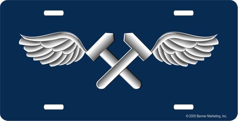 U. S. Navy Aviation Structural Mechanic License Plate
