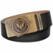 U.S. Navy Black Nylon Weave Slide Belt