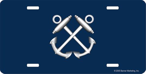 U. S. Navy Boatswain's Mate License Plate