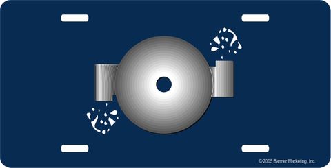 U. S. Navy Boiler Technician License Plate