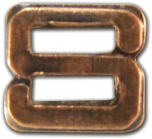 U.S. Navy Bronze "S" Sharpshooter Marksmanship Attachment