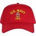 U.S. Navy CPO Custom Embroidered Cap