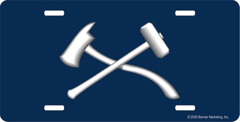 U.S. Navy Damage Controlman License Plate