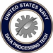 U.S. Navy Data Processing Tech DP decal