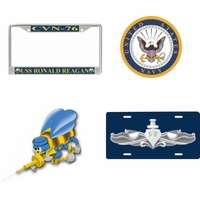 U.S. Navy Decals, Licsense Plate Frames, Magnets and More Thumbnail Illustration