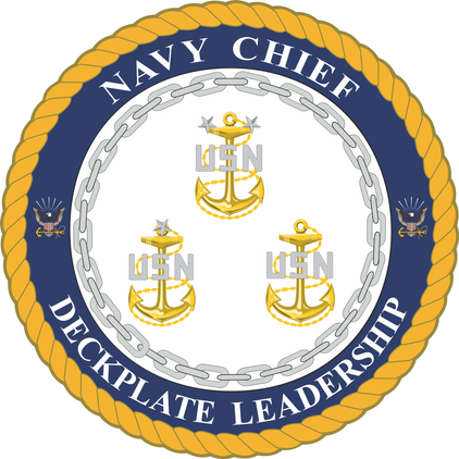 U.S. Navy Deckplate Leadership Decal