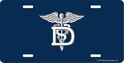 U. S. Navy Dental Technician License Plate