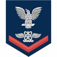 U.S. Navy E-4 Red Rate Decal Stickers Thumbnail Illustration