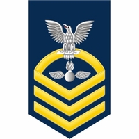 U.S. Navy E-7 Gold Rate Decal Stickers Thumbnail Illustration