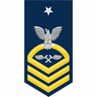 U.S. Navy E-8 Gold Rate Decal Stickers Thumbnail Illustration