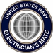 U.S. Navy Electrician Mate EM decal