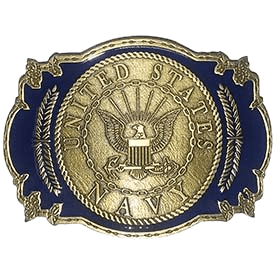 U.S. Navy Emblem Belt Buckle