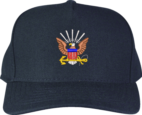 U.S. Navy Emblem Embroidered Cap