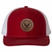 U.S. Navy Emblem Leather Patch Cap (Made in the USA)