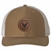 U.S. Navy Emblem Leather Patch Cap (Made in the USA)