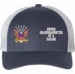 U.S. Navy Emblem Proud Granddaughter of a Sailor Women's Split-Cap