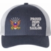 U.S. Navy Emblem Proud Mom of a Sailor Women's Split-Cap